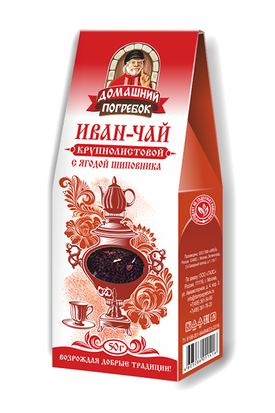 Ivan-Chay Rose Hip#04 12X75gr 100% Natural Loose Tea